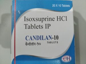 VASODILAN (Candilan-10) | Isoxsuprine HCl Tablets IP 10 mg