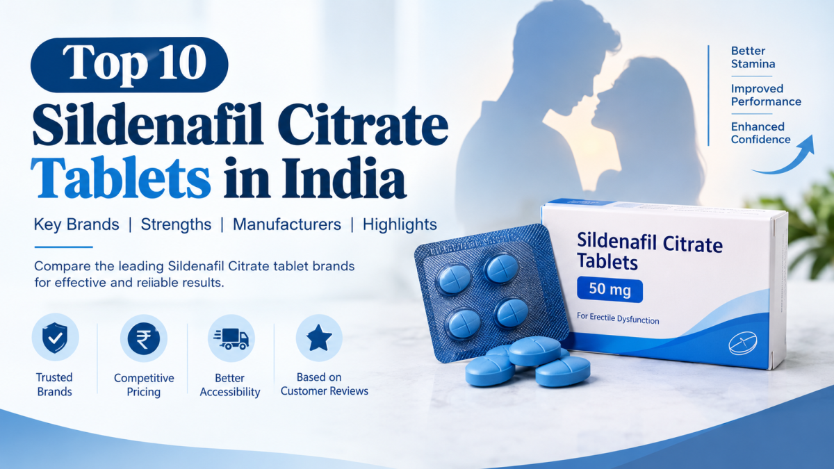 Sildenafil Citrate Tablets in India